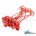 A & I Products Dust Cap, 1/2", Red  10" x4" x4" A-C211017